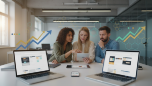 low-code website builders for scalable projects