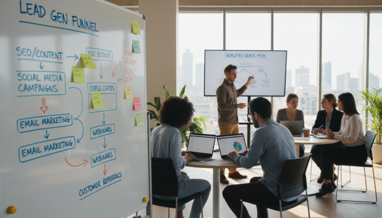 passive lead generation systems without ads